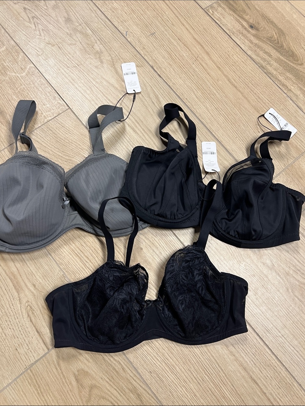 Understance Everyday Underwire Bra bundle- Black & Gray